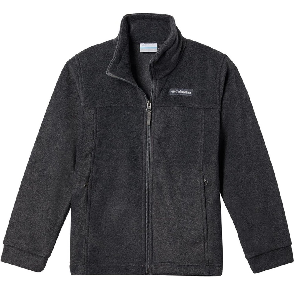 Columbia Toddler Boys Steens Mt II Fleece, Charcoal Heather, 4T